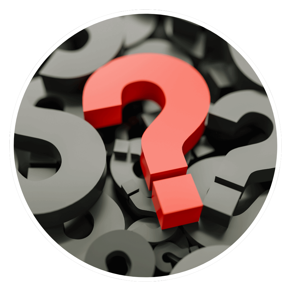 Fragezeichen für FAQ