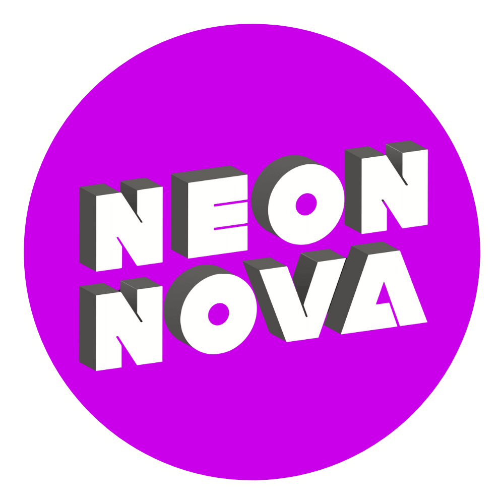 Frontbeleuchtung von Neon Nova