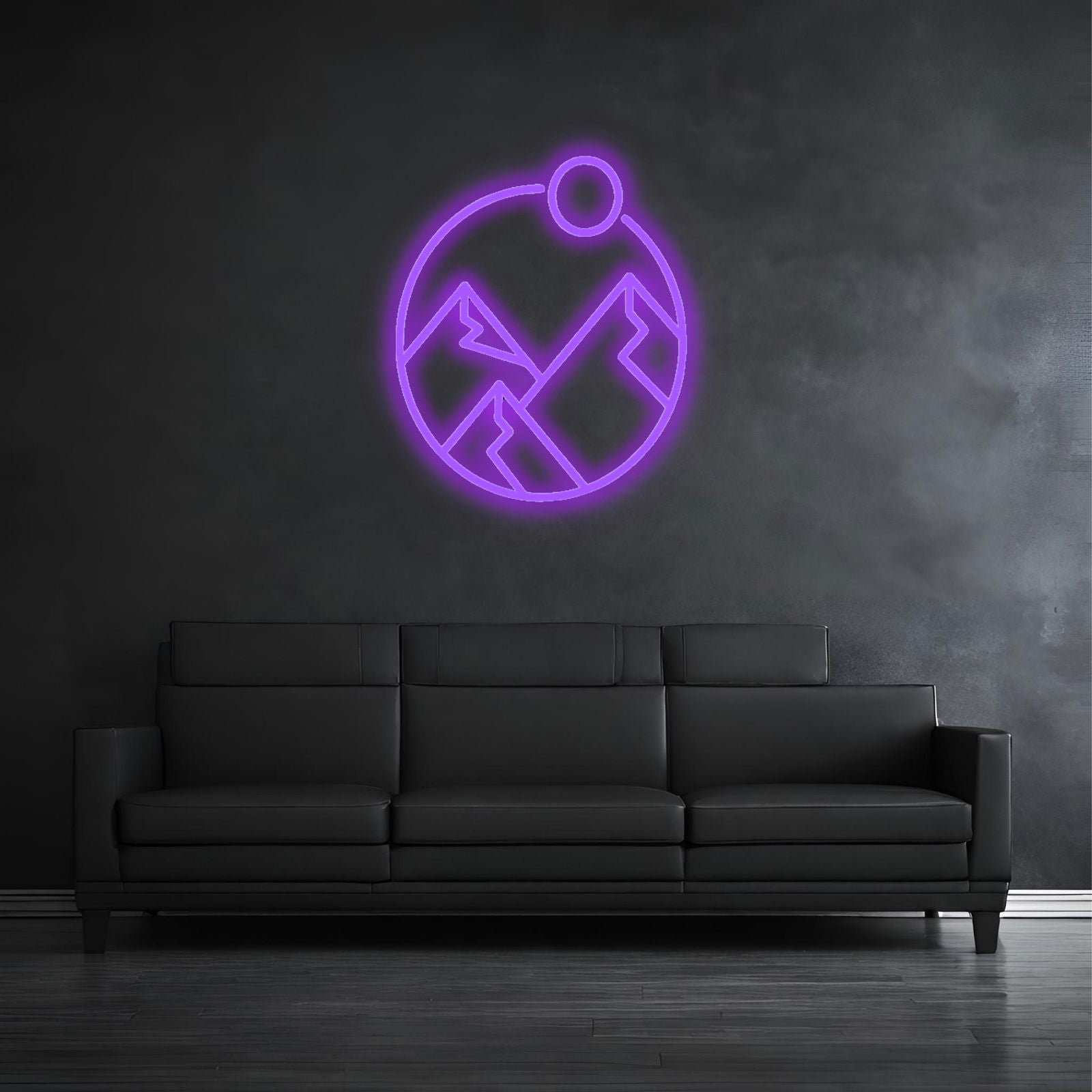 "MOUNTAINS" - LED Symbol - Neonlichter - Neon Nova®