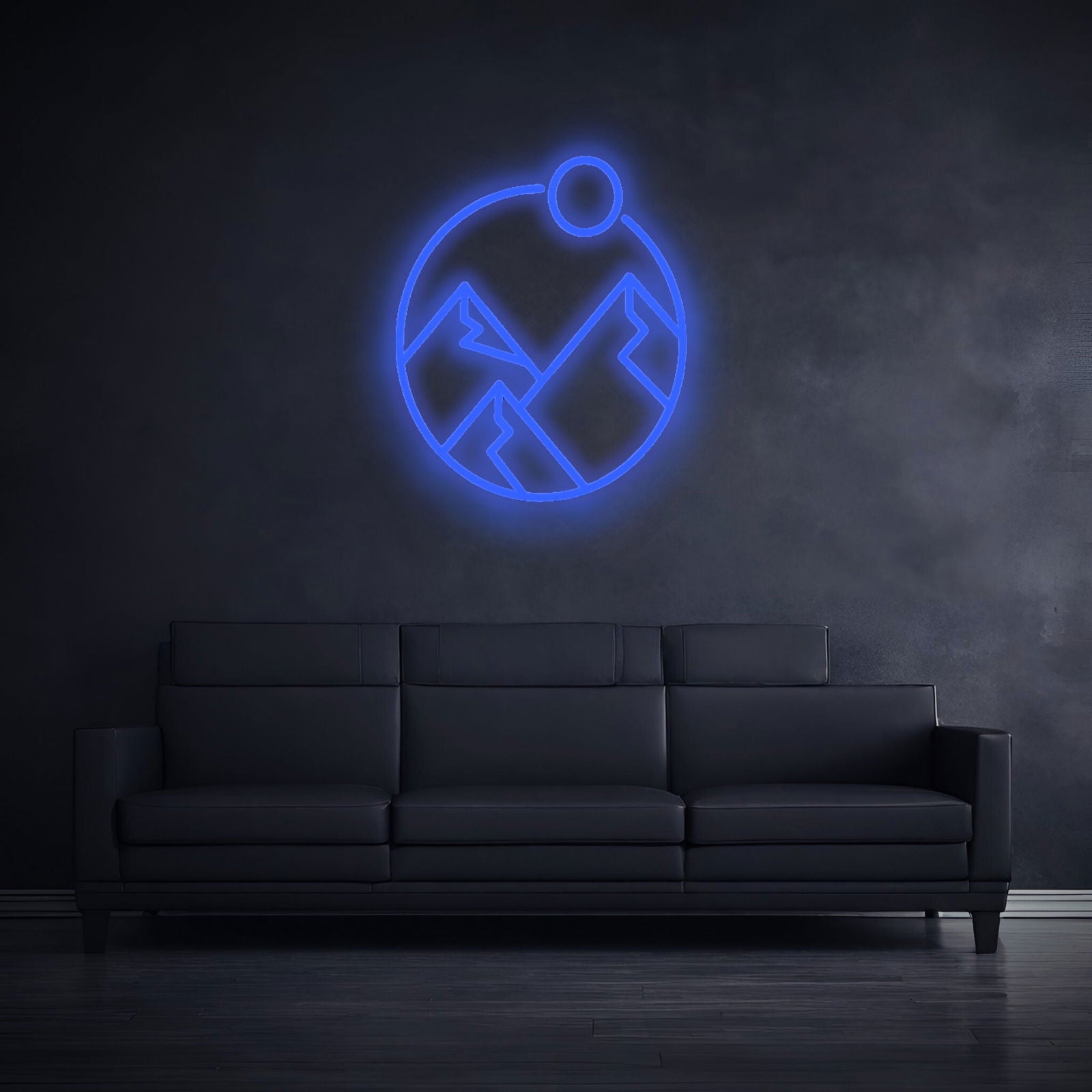 "MOUNTAINS" - LED Symbol - Neonlichter - Neon Nova®