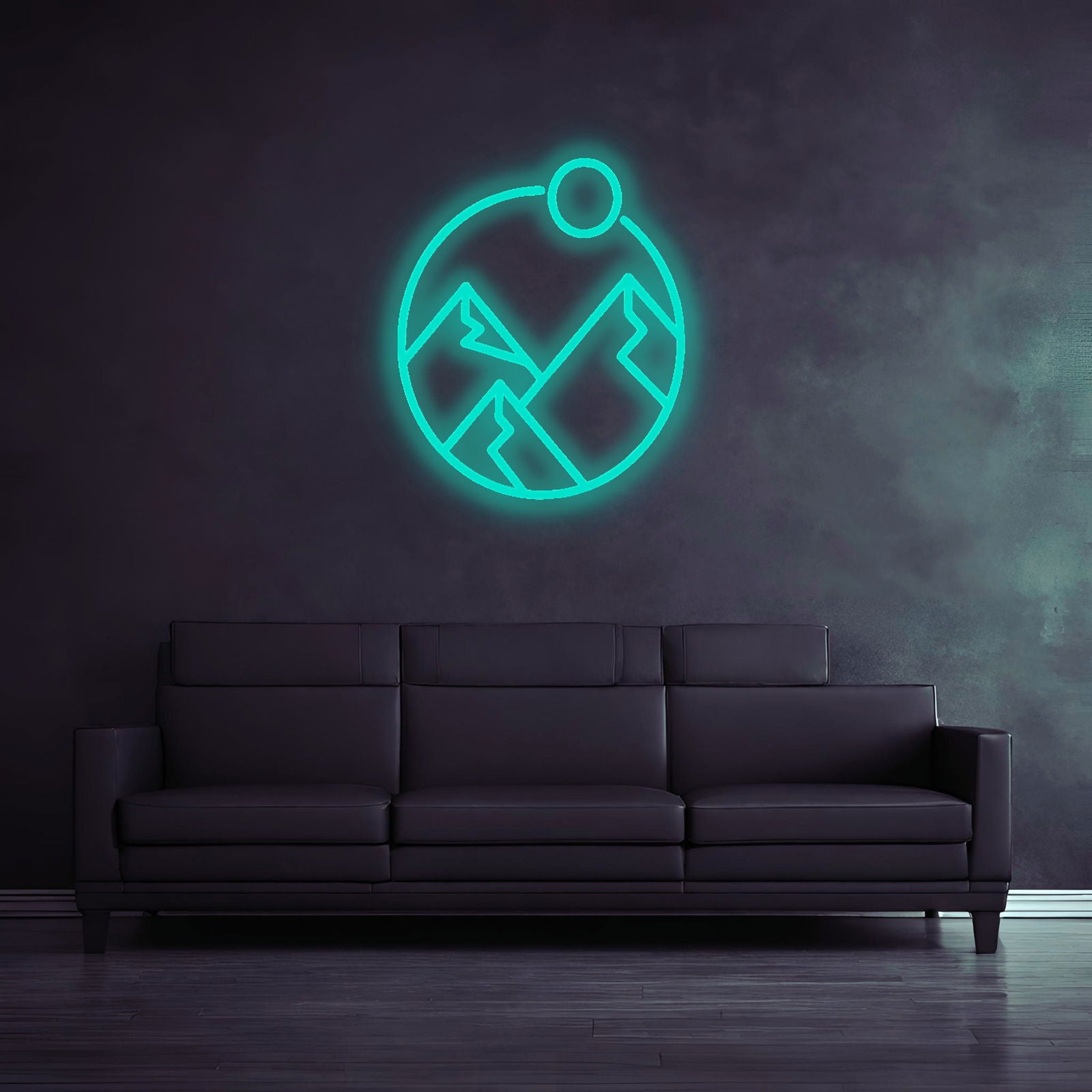 "MOUNTAINS" - LED Symbol - Neonlichter - Neon Nova®