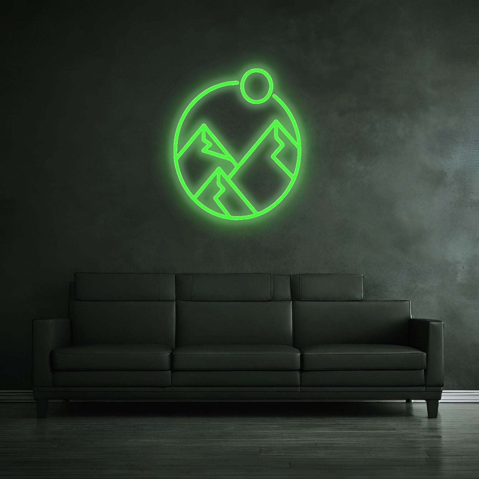 "MOUNTAINS" - LED Symbol - Neonlichter - Neon Nova®