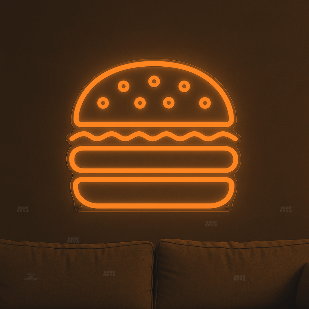 Produkt_Burger_LED Licht_Orange