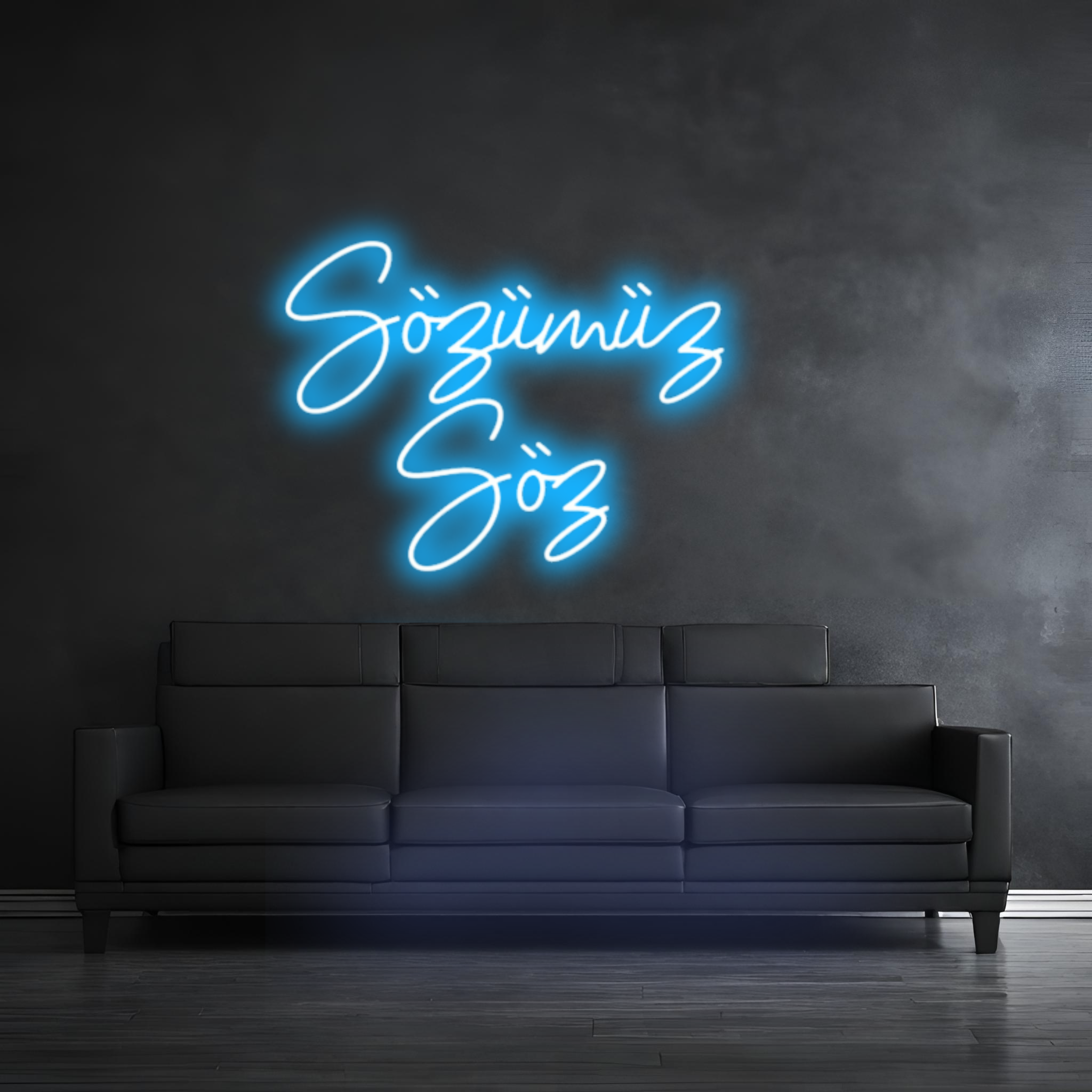 "Sözümüz Söz" - LED symbol - wall light