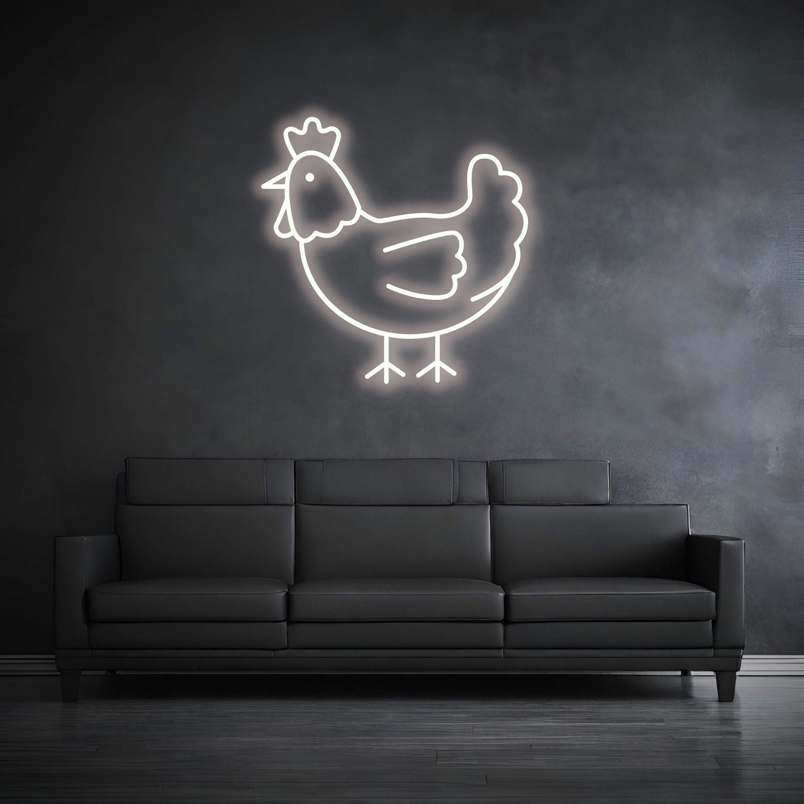 "Chicken" - LED Symbol - Neon Lampe - Neon Nova® 