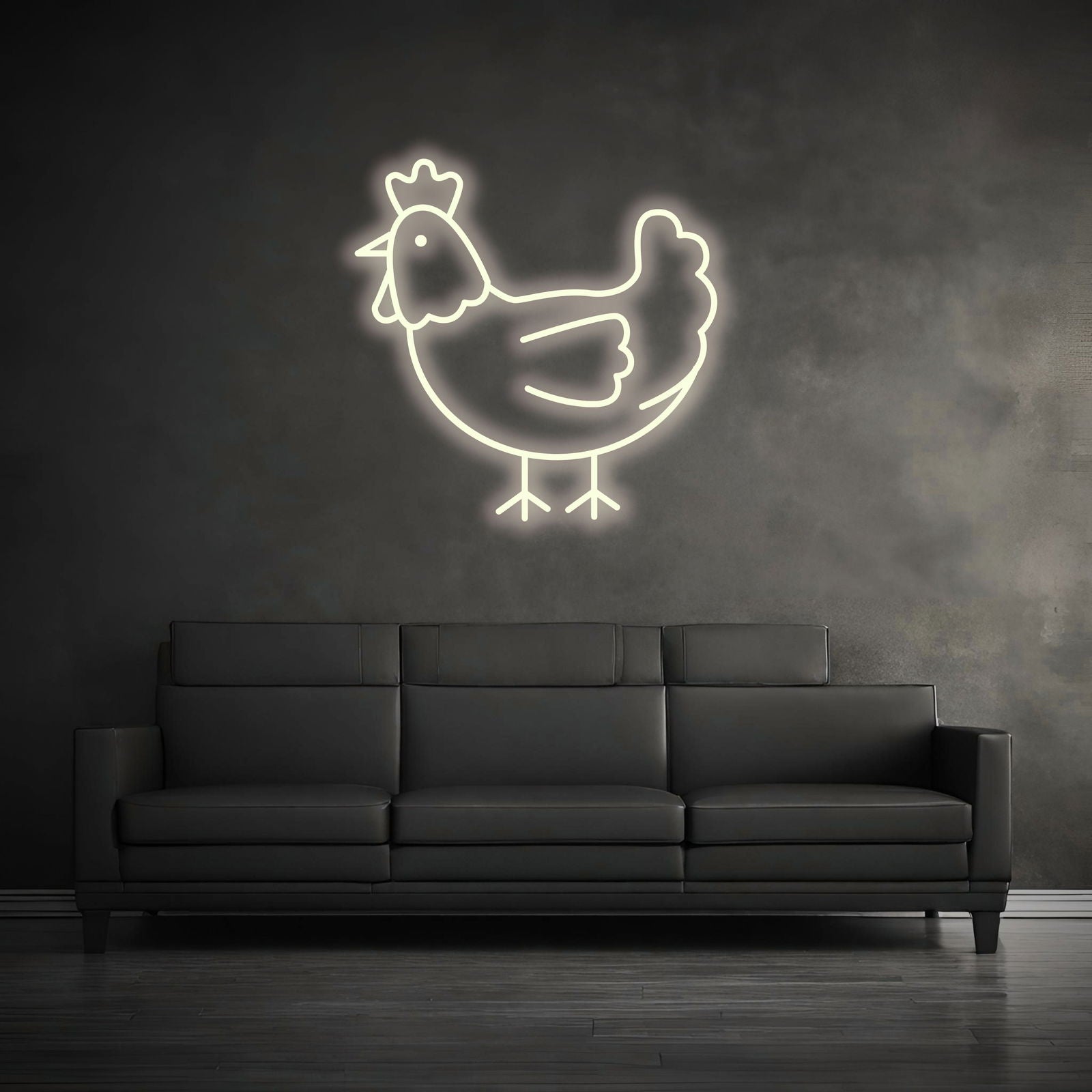 "Chicken" - LED Symbol - Neon Lampe - Neon Nova® 