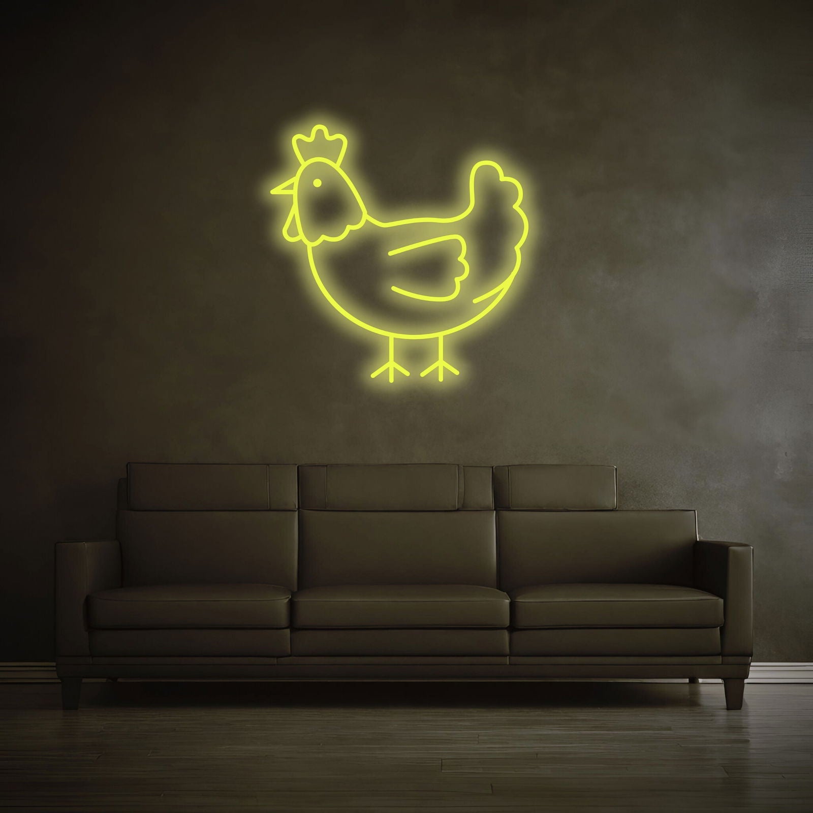 "Chicken" - LED Symbol - Neon Lampe - Neon Nova® 