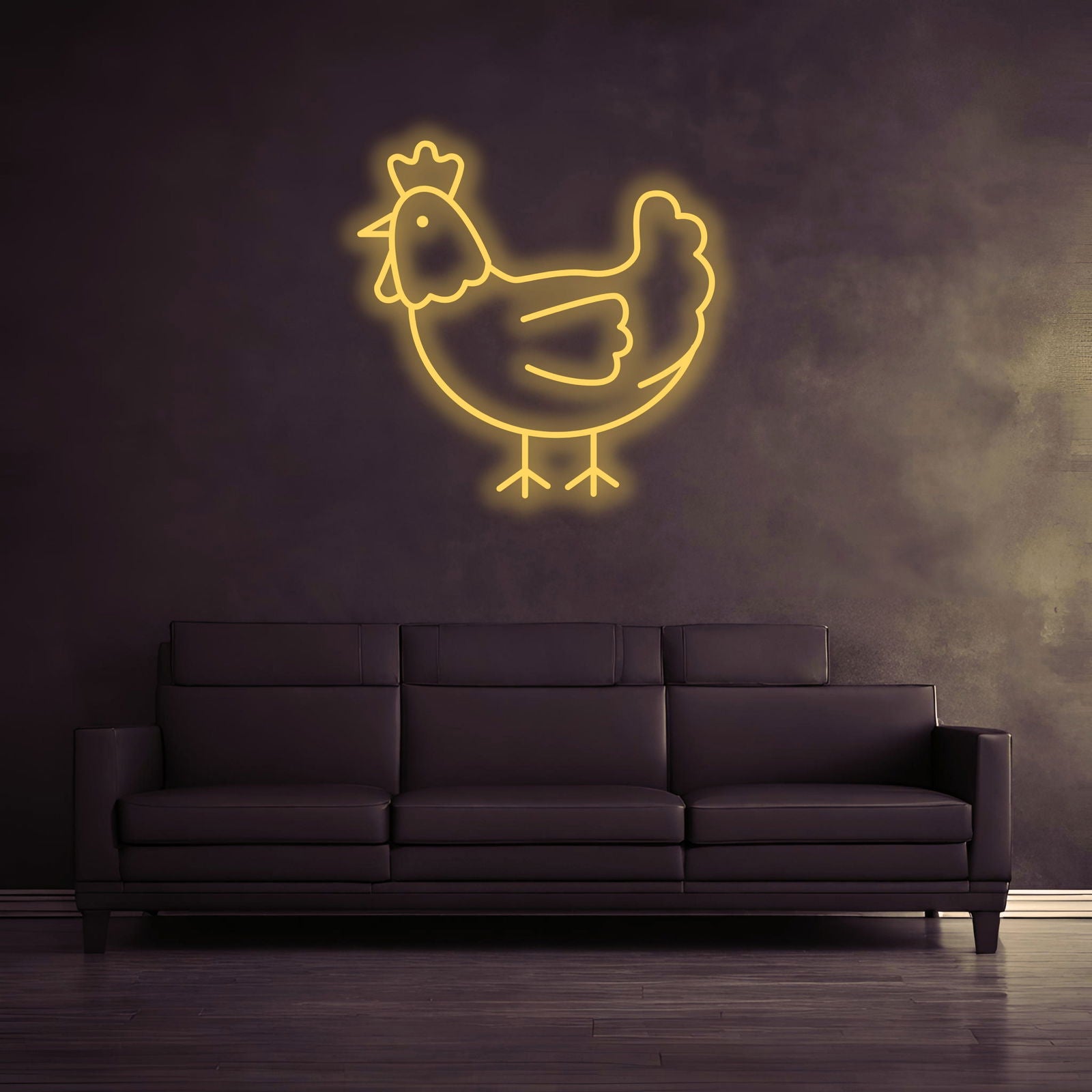 "Chicken" - LED Symbol - Neon Lampe - Neon Nova® 