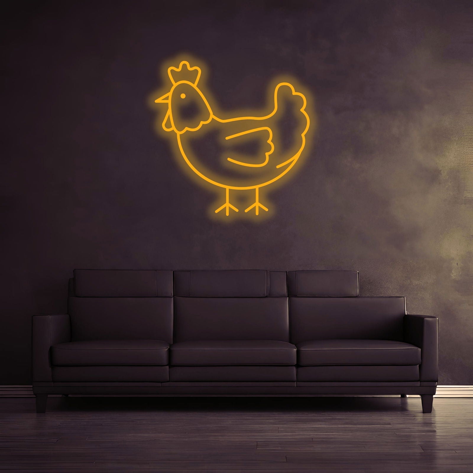 "Chicken" - LED Symbol - Neon Lampe - Neon Nova® 