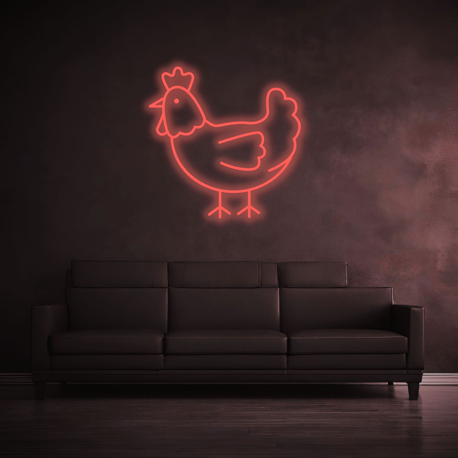 "Chicken" - LED Symbol - Neon Lampe - Neon Nova® 