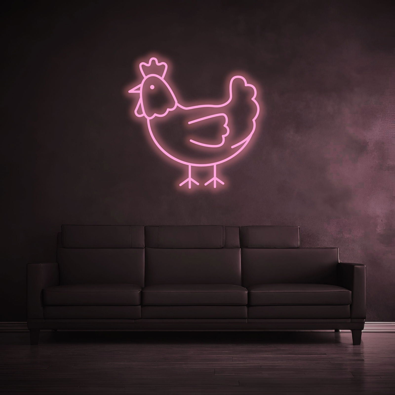 "Chicken" - LED Symbol - Neon Lampe - Neon Nova® 