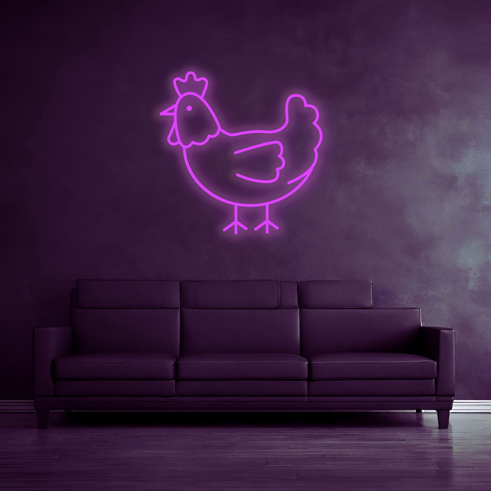 "Chicken" - LED Symbol - Neon Lampe - Neon Nova® 