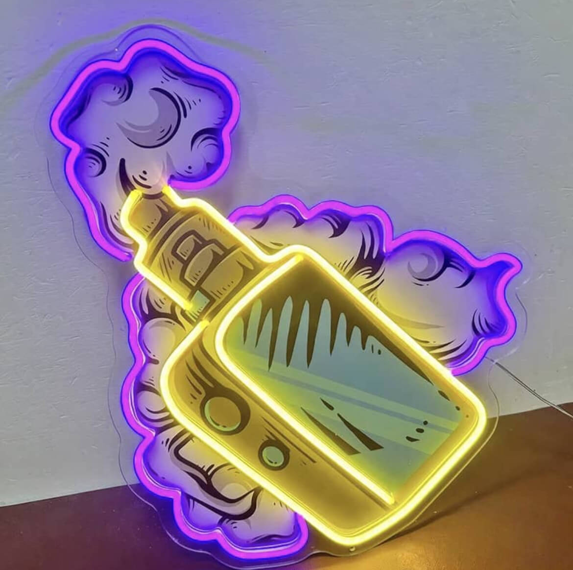 LED Neonschild mit UV-Print