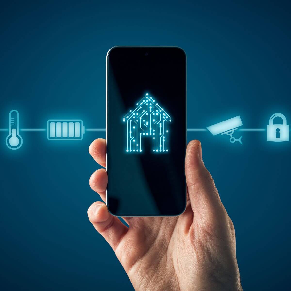 Neonschildsteuerung per Smartphone
