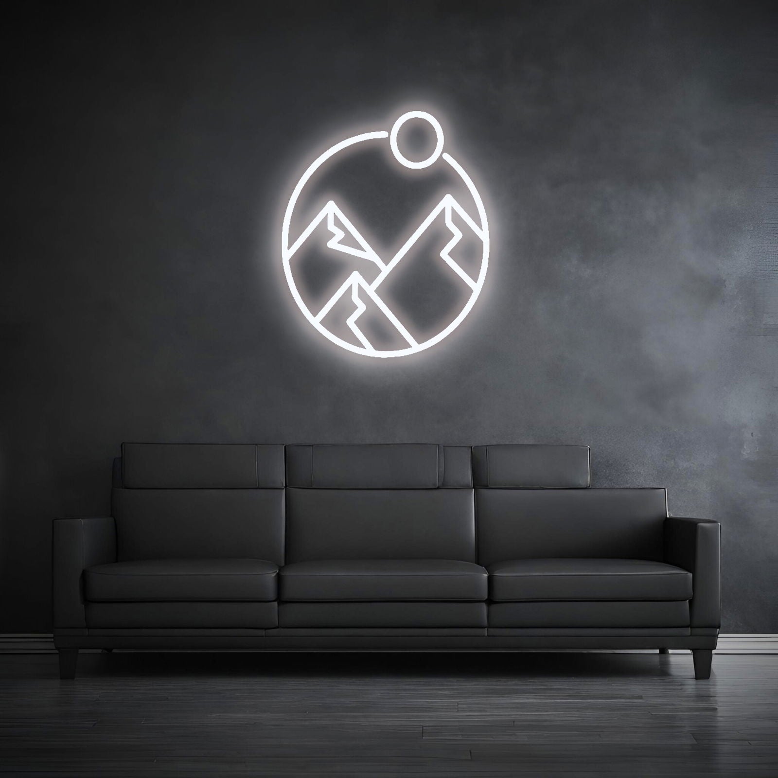 "MOUNTAINS" - LED Symbol -  Neonlichter - Neon Nova® 