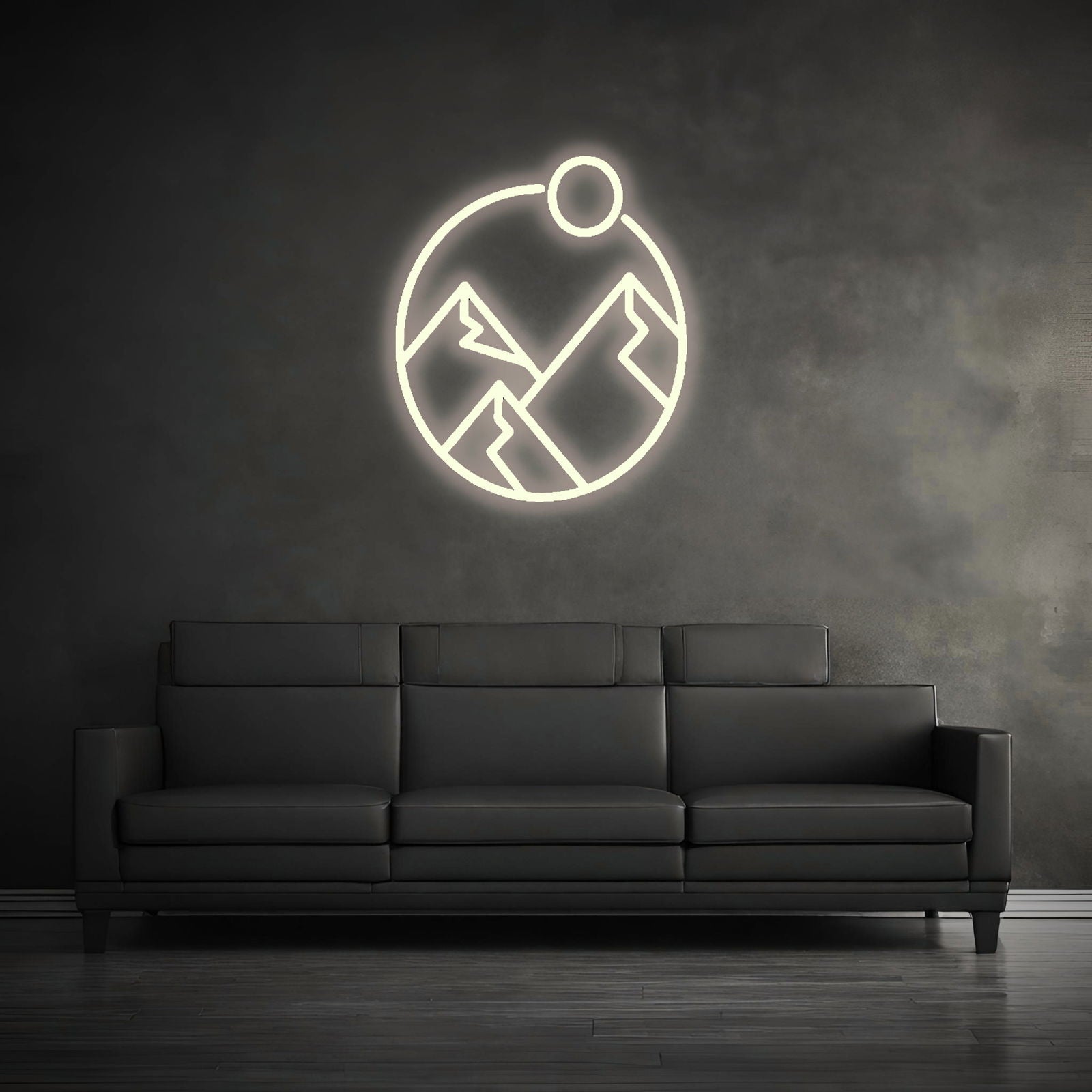 "MOUNTAINS" - LED Symbol -  Neonlichter - Neon Nova® 