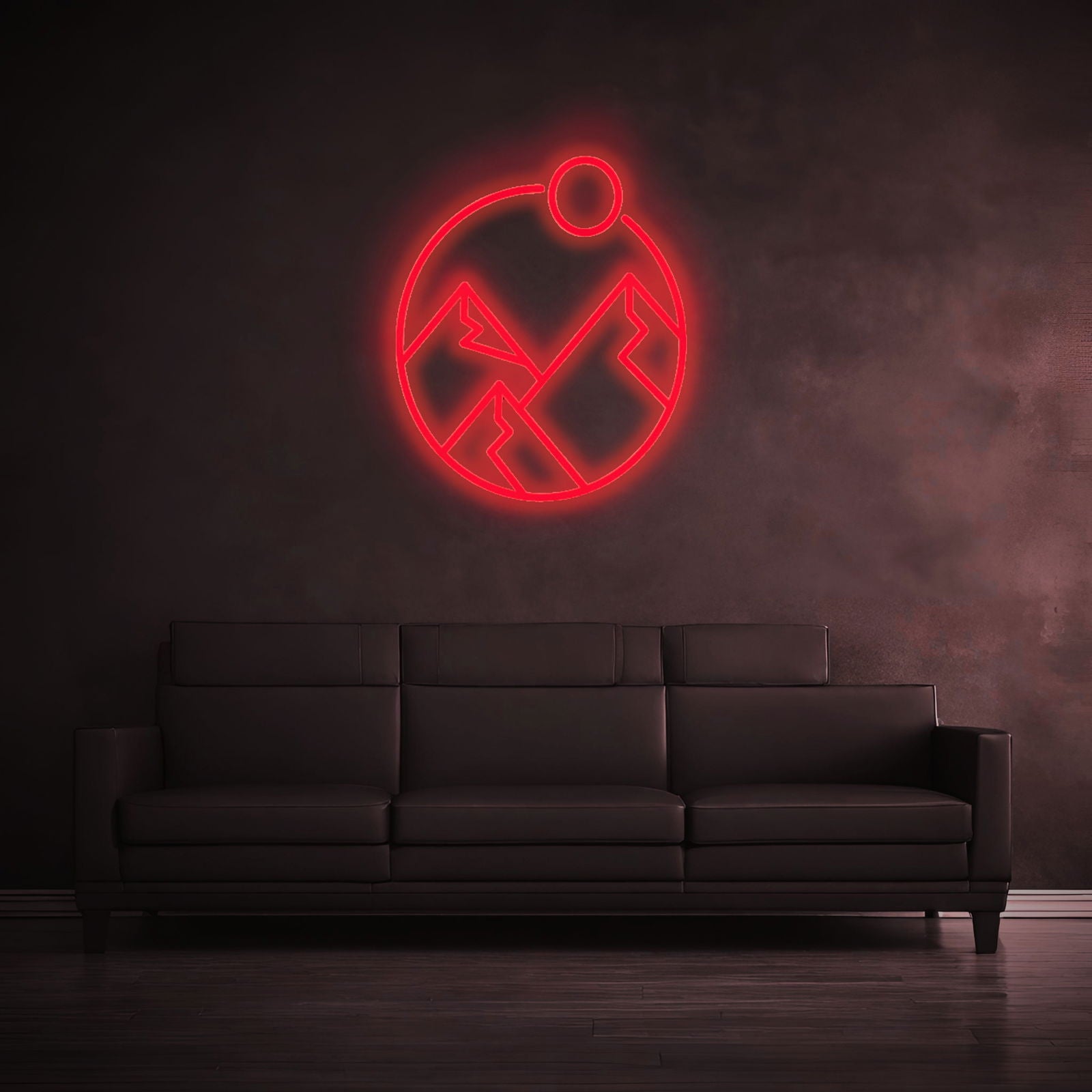 "MOUNTAINS" - LED Symbol -  Neonlichter - Neon Nova® 