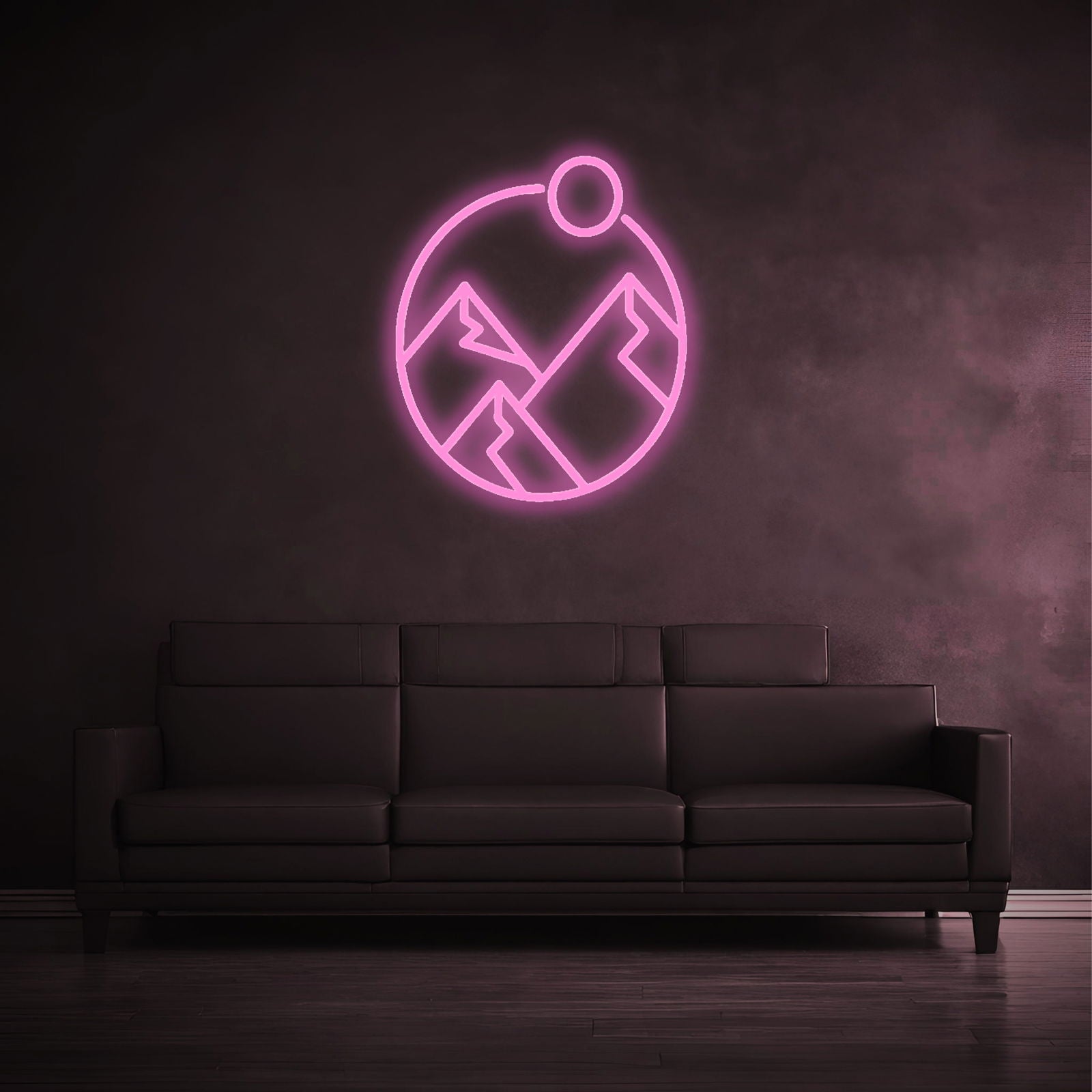 "MOUNTAINS" - LED Symbol -  Neonlichter - Neon Nova® 