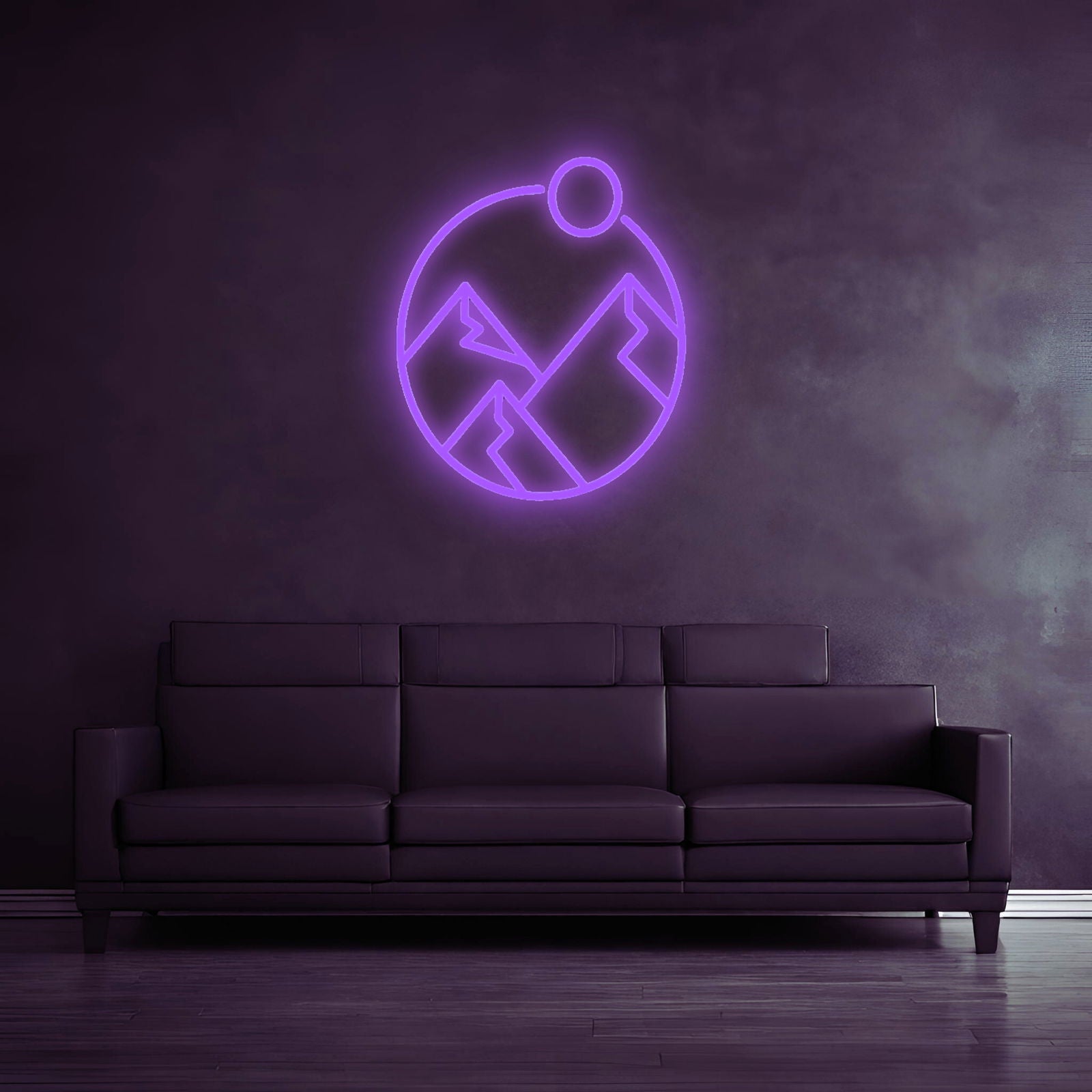 "MOUNTAINS" - LED Symbol -  Neonlichter - Neon Nova® 