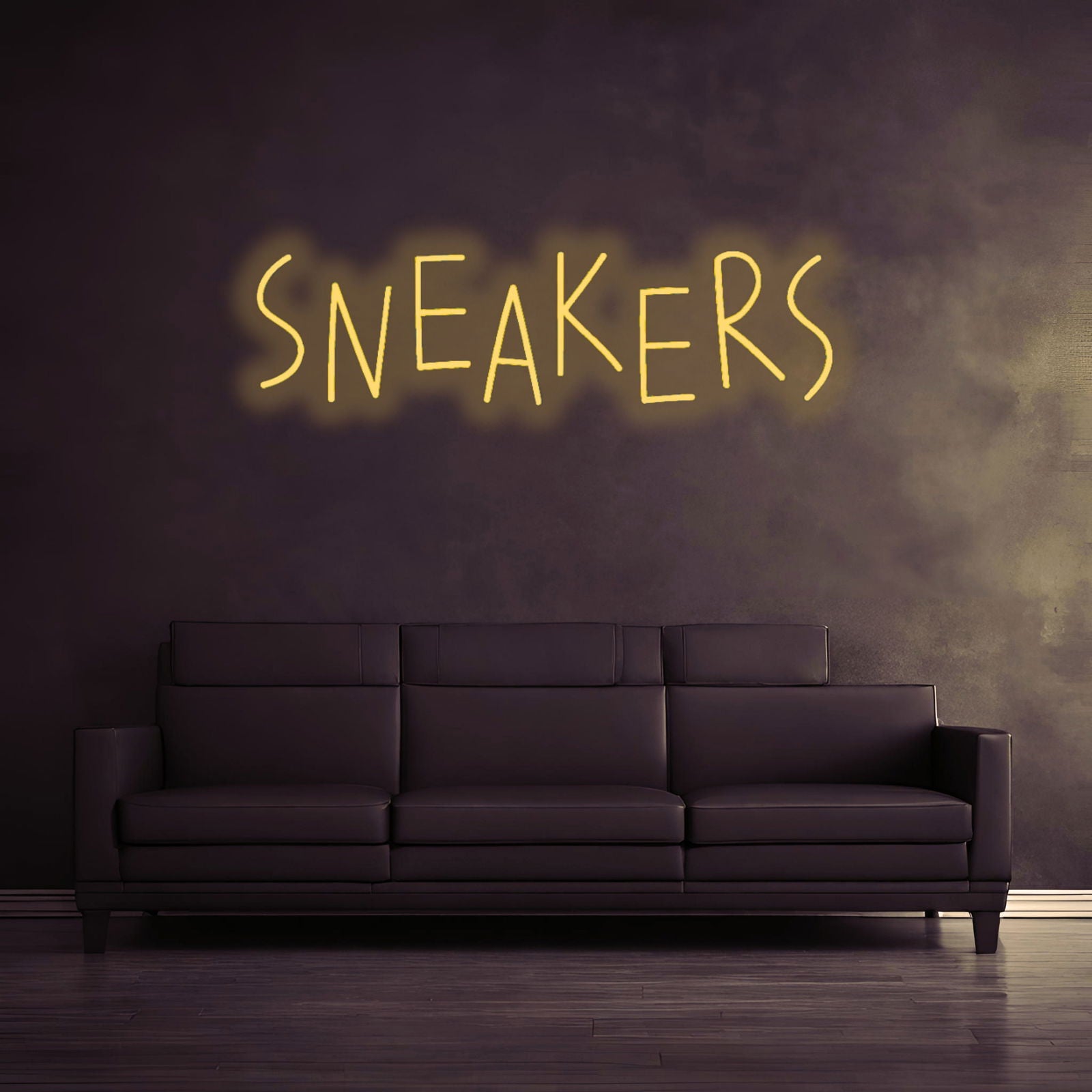 "SNEAKERS" - LED Schriftzug- Neon Schild - Neon Nova® 