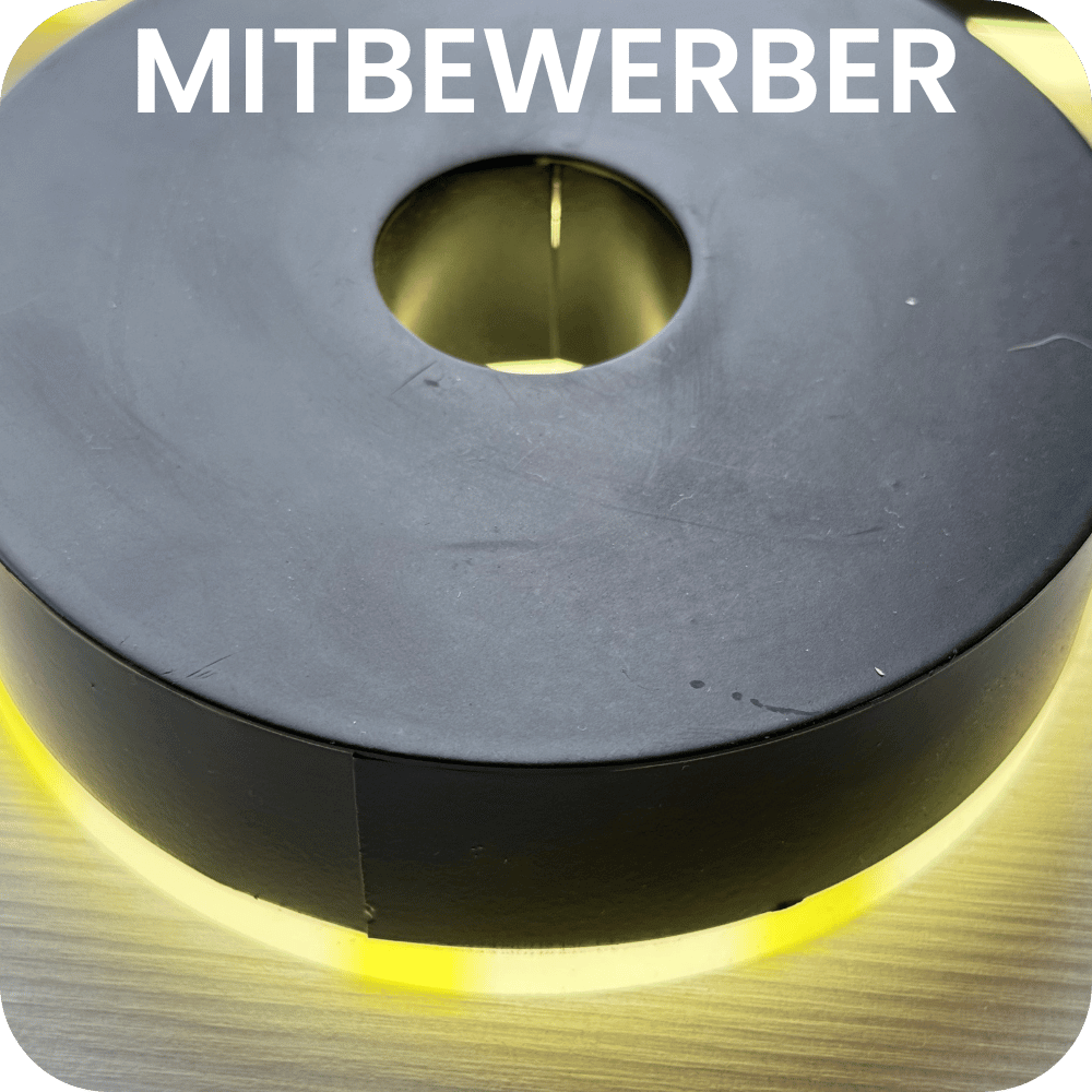 Leuchtreklame von Mitbewerbern