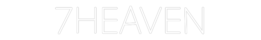 Dein personalisiertes NEON-LED Schild: 7Heaven