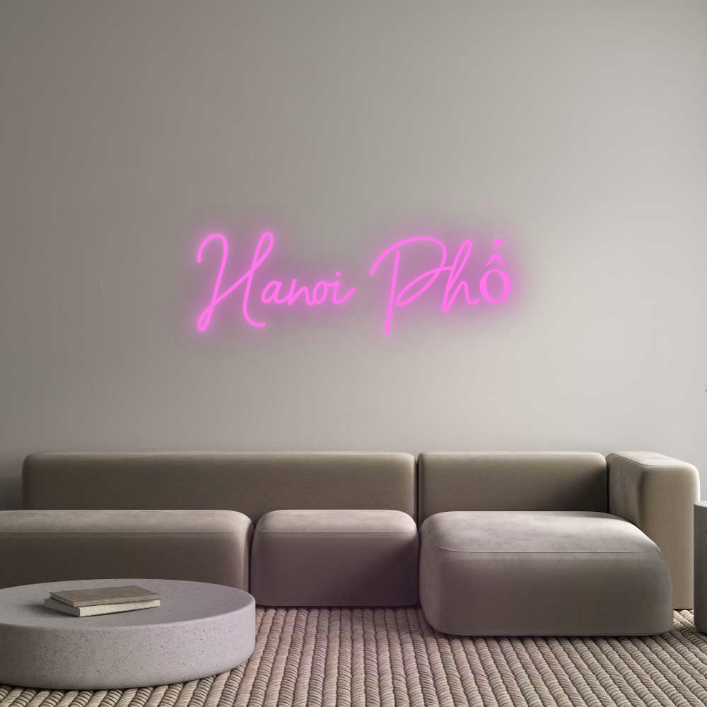 Dein personalisiertes NEON-LED Schild: Hanoi Phố